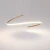 Lampa wisząca Curve MOD242PL-L33BSK- Maytoni