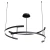 Lampa designerska wisząca LINE MOD054PL-L52B4K - Maytoni