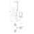 Lampa wisząca Arco MOD223PL-03BS - Maytoni