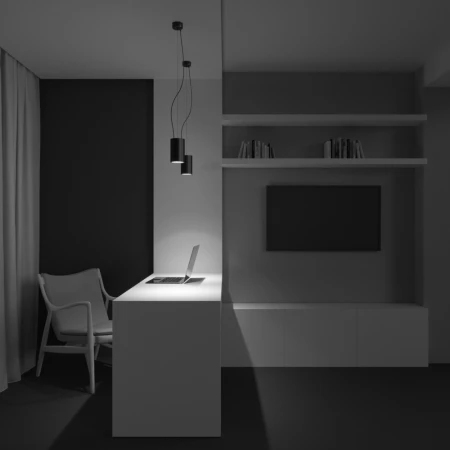 Lampa wisząca Efir P089PL-25W3K-B- Maytoni