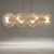 Lampa designerska wisząca ASTER MOD007PL-08G1 - Maytoni