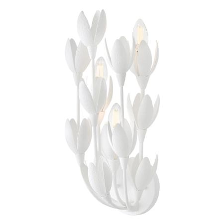 Kinkiet metalowy biały 3-punktowy QN-FLORA-3W-WHT z serii FLORA