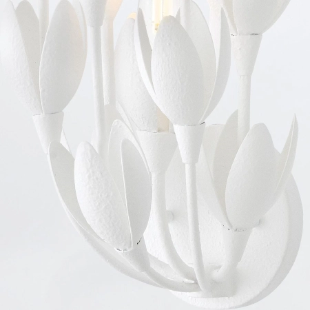 Kinkiet metalowy biały 3-punktowy QN-FLORA-3W-WHT z serii FLORA