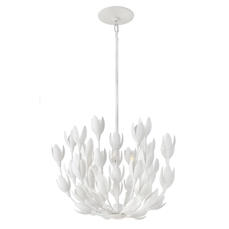 Lampa wisząca metalowa biała 3-punktowa QN-FLORA3-WHT z serii Flora
