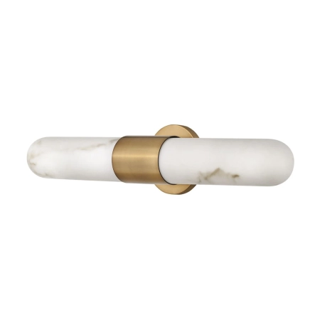 Kinkiet łazienkowy mosiężny z marmurem LED QN-IBIZA-L-HB z serii IBIZA
