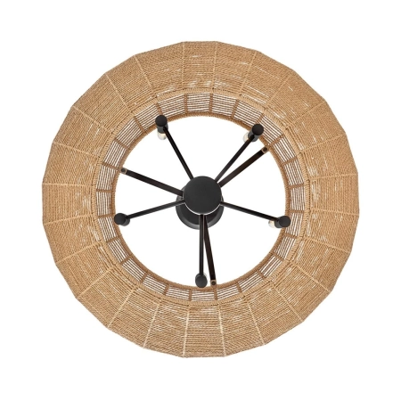 Lampa wisząca metalowa brązowa 5-punktowa QN-LUCA-5P-M-BK-CAM z serii LUCA