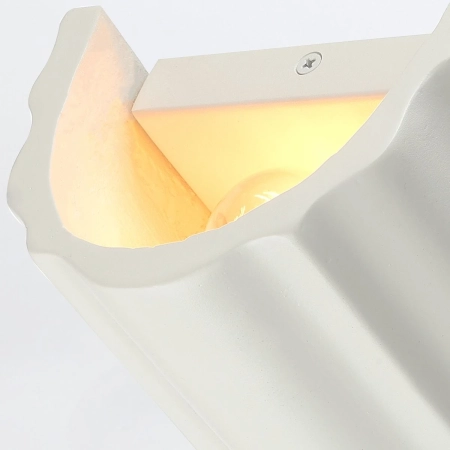 Kinkiet metalowy biały 33cm QN-MARTINE-2WB-WHT z serii MARTINE