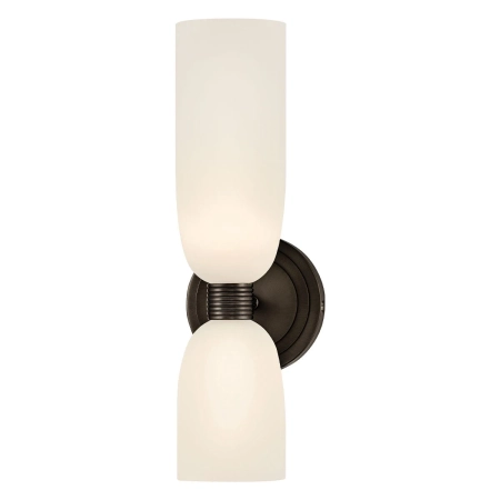 Kinkiet metalowy czarny dwupunktowy IP44 QN-TALLULAH-WB2-BX z serii Tallulah
