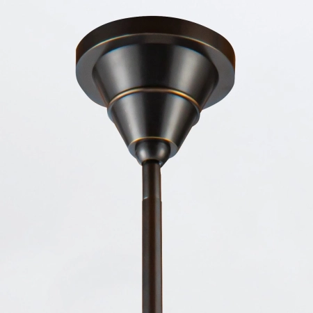 Lampa wisząca metalowa czarno-brązowa 34cm QN-WILLARD-P-UBZ-PG z serii WILLARD