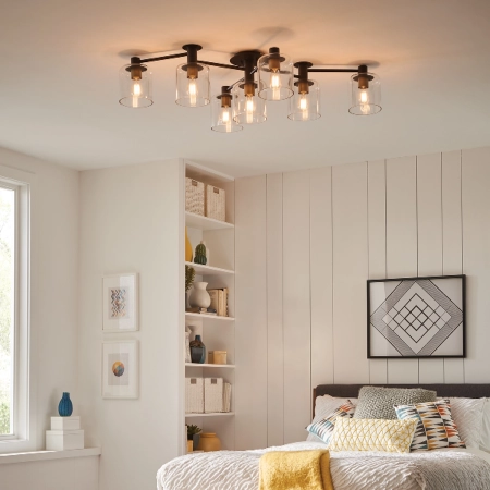 Lampa sufitowa designerska AXEL QN-AXEL7-BK - Quintiesse