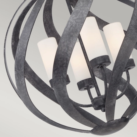 Lampa wisząca zewnętrzna BLACKSMITH QN-BLACKSMITH-4P-OBK - Quintiesse
