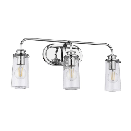 Kinkiet designerski Braelyn polerowany chrom QN-BRAELYN3-PC - Quintiesse