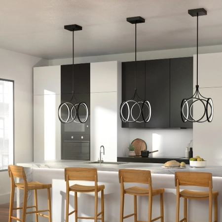 Lampa designerska wisząca CIRI QN-CIRI-P-MBK - Quintiesse