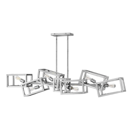 Lampa stylowa wisząca Ensemble polerowany nikiel QN-ENSEMBLE6-PN - Quintiesse
