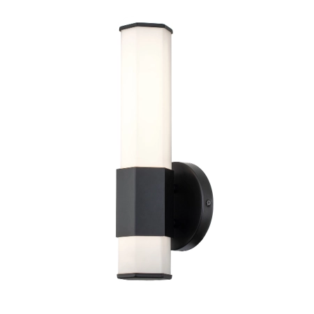 Kinkiet łazienkowy FACET QN-FACET-LED1-BK-BATH - Quintiesse