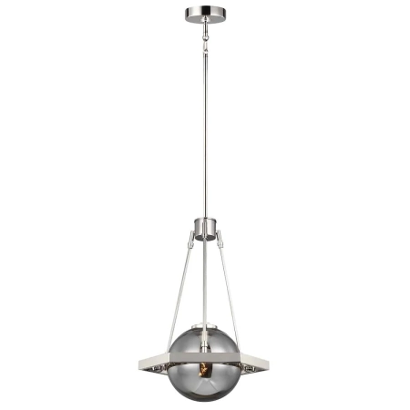 Lampa stylowa wisząca Harper polerowany nikiel QN-HARPER-1P - Quintiesse