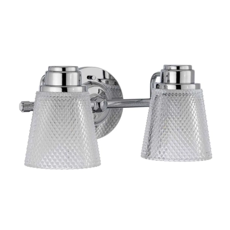 Kinkiet nowoczesny Hudson polerowany chrom QN-HUDSON2-BATH - Quintiesse