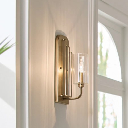 Kinkiet designerski KIMROSE QN-KIMROSE1-BNB - Quintiesse