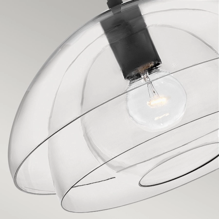 Lampa designerska wisząca LOTUS QN-LOTUS-P-BLK - Quintiesse