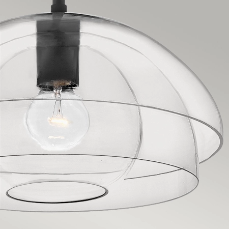 Lampa designerska wisząca LOTUS QN-LOTUS-P-BLK - Quintiesse