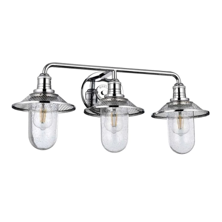 Kinkiet loft Rigby polerowany chrom QN-RIGBY3-BATH-PC - Quintiesse