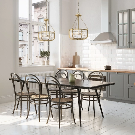 Lampa Hampton wisząca ROUX QN-ROUX3-NBR - Quintiesse