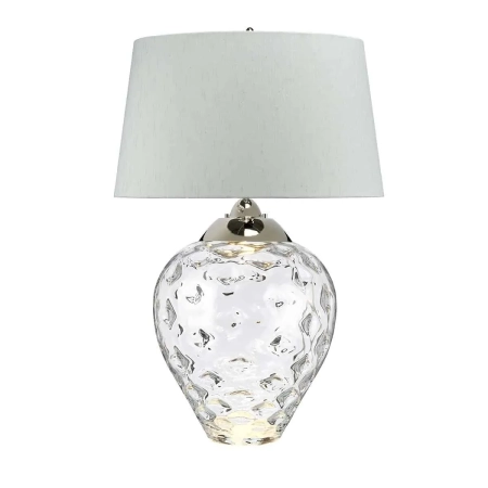 Lampa stołowa Samara bezbarwne szkło QN-SAMARA-TL-LRG-CLR - Quintiesse