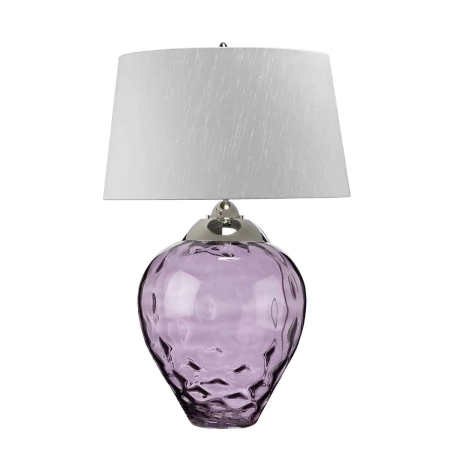 Lampa stołowa Samara śliwkowa QN-SAMARA-TL-LRG-PLM - Quintiesse