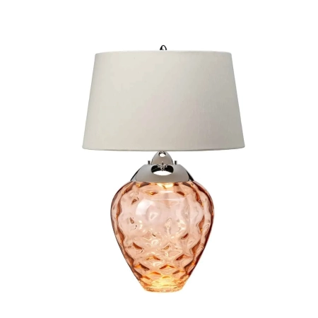 Lampa stołowa Samara łososiowa QN-SAMARA-TL-SLM - Quintiesse
