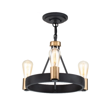 Lampa wisząca SILAS QN-SILAS-3P-DZ - Quintiesse