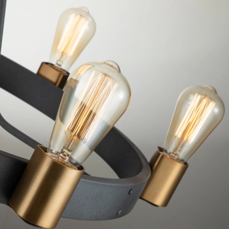 Lampa wisząca SILAS QN-SILAS-6P-DZ - Quintiesse