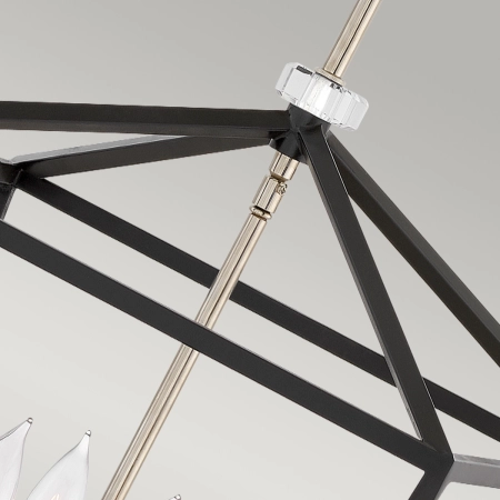 Lampa Hampton wisząca STINSON L QN-STINSON-4P-L-BK - Quintiesse