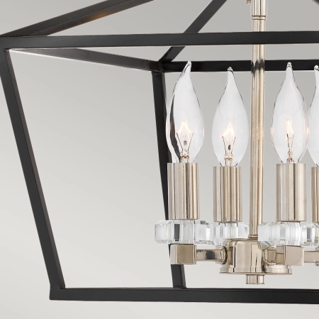 Lampa Hampton wisząca STINSON M QN-STINSON-4P-M-BK - Quintiesse