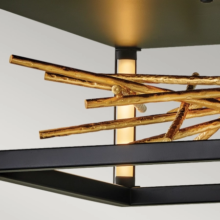 Plafon designerski STYX QN-STYX-LED-F-BG - Quintiesse