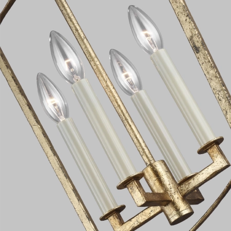 Lampa Hampton wisząca THAYER QN-THAYER-4P-ADB - Quintiesse