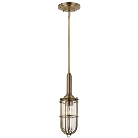 Lampa wisząca nowoczesna Urban Restoration ciemny stary mosiądz QN-URBANREST-MP - Quintiesse