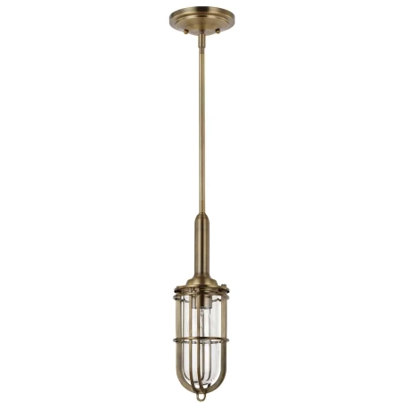 Lampa wisząca nowoczesna Urban Restoration ciemny stary mosiądz QN-URBANREST-MP - Quintiesse