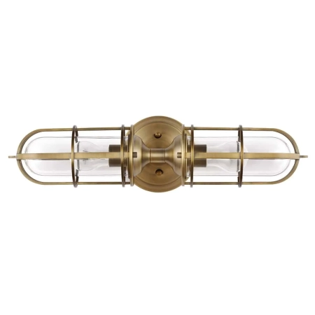 Kinkiet loft Urban Restoration ciemny stary mosiądz QN-URBANREST2 - Quintiesse