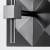 Kinkiet łazienkowy czarny metalowy ze szklanym kloszem QN-DECO-1WB-BLK-O z serii Deco