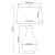 Lampa stołowa ceramiczna zielona z abażurem QN-HAVERING-TL-IV z serii Havering