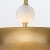 Lampa wisząca mosiężna szklana 3-punktowa QN-SAUCER-4P-L-AB-OPAL z serii SAUCER