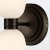 Kinkiet metalowy czarny dwupunktowy IP44 QN-TALLULAH-WB2-BX z serii Tallulah