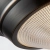 Plafon metalowy czarno-brązowy 26cm QN-WILLARD-F-S-UBZ-PG z serii WILLARD
