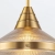 Lampa wisząca mosiężna szklana 34cm QN-WILLARD-P-VBS-PG z serii WILLARD