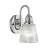 Kinkiet designerski Addison 1 Light polerowany chrom QN-ADDISON1-BATH - Quintiesse