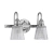 Kinkiet designerski Addison 2 Light polerowany chrom QN-ADDISON2-BATH - Quintiesse