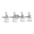 Kinkiet designerski Addison 4 Light polerowany chrom QN-ADDISON4-BATH - Quintiesse