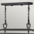 Lampa wisząca ALFORD QN-ALFORD-PLACE-6P-MB - Quintiesse