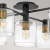Lampa sufitowa designerska AXEL QN-AXEL7-BK - Quintiesse