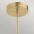 Lampa designerska wisząca CALTERS L QN-CALTERS-P-L-CG - Quintiesse
